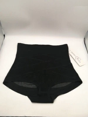 Calzoncillos Rhonda Shear para mujer negros XL modeladores cintura alta compresión media NUEVO Foto 1 de 4