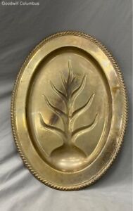 Wm Rogers "Tree of Life" Silver Plated Tray
