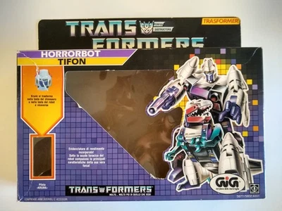 Transformers G1 Headmaster Snapdragon (GIG Italian edition Tifon) EMPTY BOX - Photo 1/4