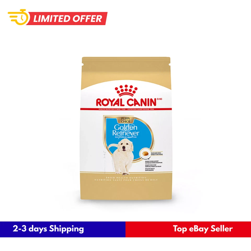 Royal Canin Breed Health Nutrition Golden Retriever Puppy Dry Dog Food - 30lb - Image 1 of 4