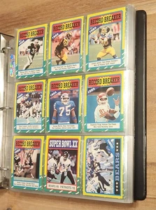 1986 TOPPS FOOTBALL COMPLETE SET 1-396 JERRY RICE RC IN BINDER - Picture 1 of 4