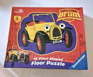 RARE 2002 Ragdoll Ravensburger 16 Piece Complete Brum Floor Puzzle Jigsaw Boxed - Picture 1 of 4