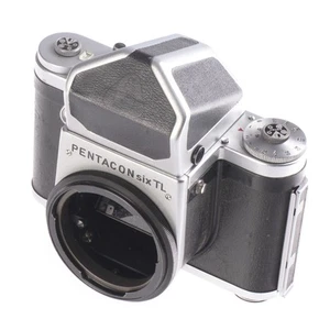 CLA’d Pentacon SIX TL 6x6 MF Film Camera Body w/ Prism Finder – Fully Serviced! - Picture 1 of 12