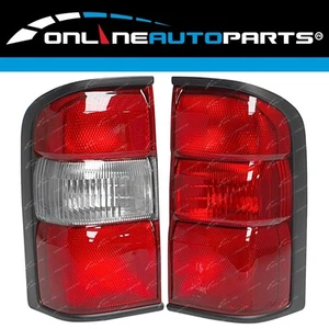 LH + RH Tail Lights for Nissan Patrol GU GU1 Wagon 1998-2001 4WD Lamps NEW - Picture 1 of 3
