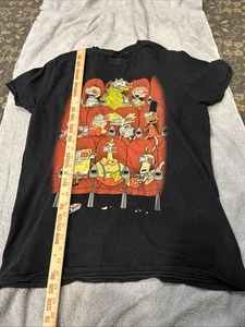 Nickelodeon Herren Hemd Large 90s Cartoon Retro Rugrats Classic Hey Arnold Sponge - Bild 1 von 2