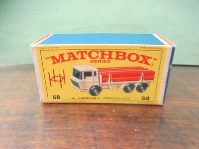 VINTAGE Matchbox Lesney # 58 D.A.F. Girder Truck With Original Box  - Image 1 of 4