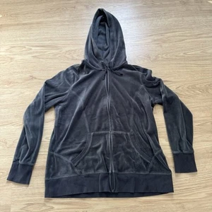 Tek Gear Active Full Zip Velvet Women’s Hoodie Dark Gray XL Jacket - Picture 1 of 6