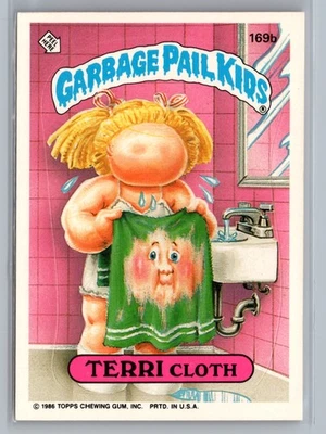 1986 Series 5 GPK Garbage Pail Kids Sticker OS5 TERRI Cloth #169b – Sticker – NM - Image 1 of 4