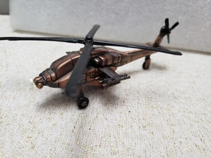 Army Apache Helicopter Die Cast Metal Collectible Pencil Sharpener - Picture 1 of 4