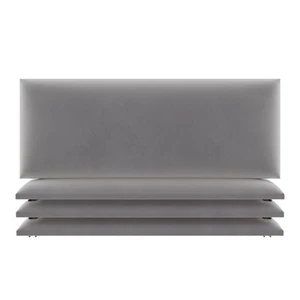 Vant 30 x 11.5 In Floating Decor Wall Panel, Platinum Gray (4 Pack) (Open Box) - Picture 1 of 8