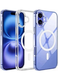 Apple iPhone 16 Clear Case with MagSafe and Camera Control - Photo 1 sur 2