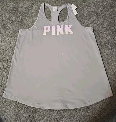 Camiseta sin mangas Victoria's Secret rosa activa talla S Foto 1 de 4