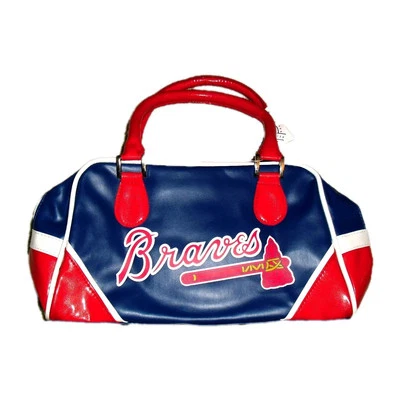 Atlanta Braves Womens Girls Purse 7x12 inches Red Blue New Mlb - Image 1 of 2