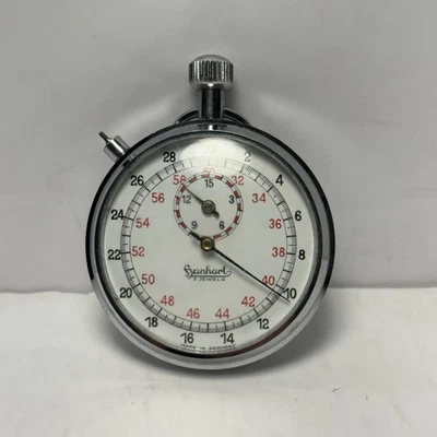 Hanhart palanca 3 joyas cronómetro hecho en Alemania sin probar Foto 1 de 4