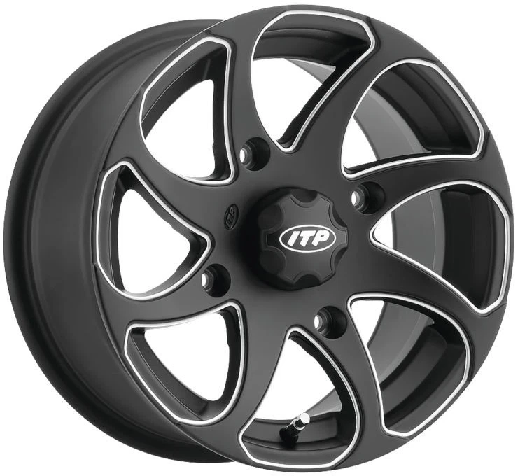 I.T.P. Twister Wheels 14X7 5+2 4/110 Black Left Side 1422326727BL - Изображение 1 из 1