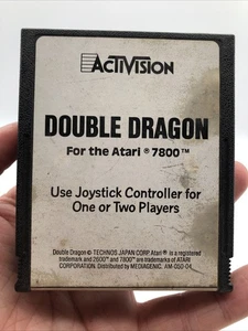 Atari 7800 Activision Double Dragon Video Game Cartridge - Bild 1 von 3