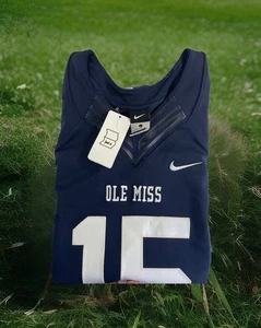 Maglia calcio Nike uomo Ole Miss Rebels #15 taglia GRANDE NUOVO - Foto 1 di 10