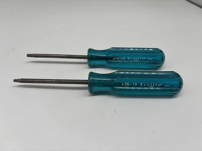 2-PCs Xcelite Torx Screwdriver XTD-15 And XTD-20 - Image 1 of 4