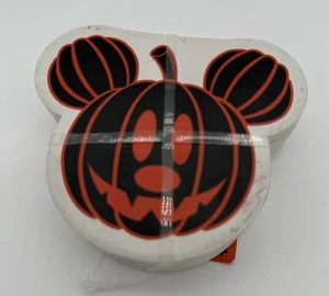 Mickey Mouse Halloween Herbst Kürbis Jack-o-Laterne Untersetzer 4er Set Neu! - Bild 1 von 8