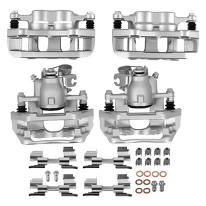 Front Rear Brake Caliper Set for Ford Explorer Flex Taurus Lincoln MKT 18-B5214 - Picture 1 of 11