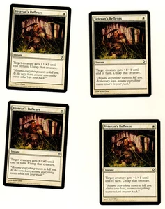 Set Of 4 Veteran’s Reflexes Worldwake 23/145 Common Magic the Gathering Card - Picture 1 of 4