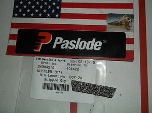 "NEW" Paslode Part # 404422  MUFFLER (CT) - Picture 1 of 1