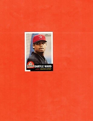 2002 Topps Heritage #166 Daryl Ward! Houston Astros! - Image 1 of 2