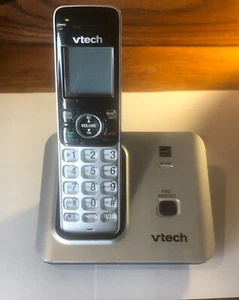 Vtech Cordless Phone CS6619 REPLACEMENT Handset & Charging Dock (No Power Cord) - Picture 1 of 8