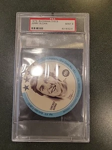 1976 MSA Buckmans Discs Jerry Sloan Chicago Bulls PSA 9 - Picture 1 of 6