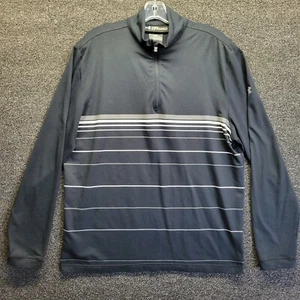 Under Armour Infrared Coldgear Loose 1/4 Zip Long Sleeve Loose Size M Black - Picture 1 of 6
