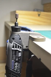 3D Printed Vertical Support for Dremel - Picture 1 of 4