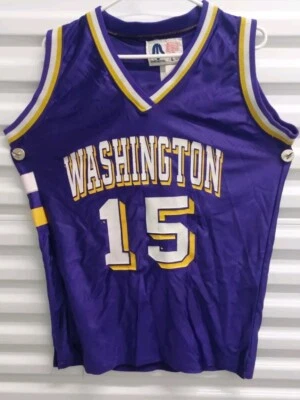 Camiseta deportiva de baloncesto Washington #15 Erickson talla L Sports Belle hecha en EE. UU. Foto 1 de 4