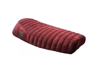 **UK Stock** Cherry Leather Seat Cover for Royal Enfield Interceptor 650 - Picture 1 of 2