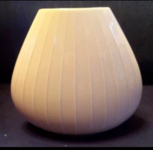 Heinrich & Co. Bavaria Selb Vase Blumenvase Flower Vase Weiß um 1950 - Bild 1 von 3