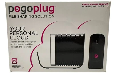 Pogoplug POGO-P21 File Sharing Solution Your Personal Cloud Black - Image 1 of 4