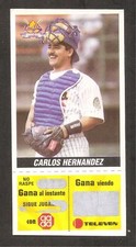 Carlos Hernandez 1997 Line Up Promo CADA Venezuelan Card Very Rare *Set Break