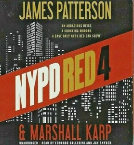 NYPD Red 4 by James Patterson (8 hours on 7 Compact Disc, Unabridged) - Picture 1 of 2