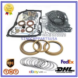 09G TF60SN Transmission Master Rebuild Kit Gasket Clutch Set For Volkswagen Audi - Picture 1 of 4