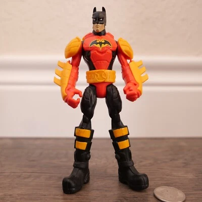 Figura de acción Mattel Lava Mission Blaze Buster Batman Power Attack 2011 6" Foto 1 de 2