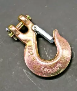 Gancho deslizante Clevis de acero forjado Laclede Chain Co. G70 5/16" para uso en transporte - Imagen 1 de 2