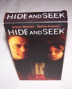 Hide And Seek (VHS, 2005) Robert De Niro, Dakota Fanning -Thriller - Picture 1 of 5