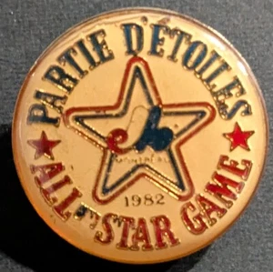 1982 All Star VIP Montreal Expos Team Issued MLB Vintage Pinback Olympic Stadium - Picture 1 of 2