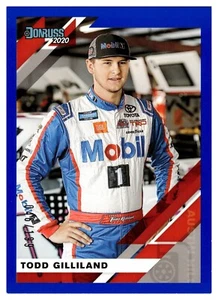 Donruss Racing NASCAR 2020 azul paralelo #76 Todd Gilliland #046/199 - Imagen 1 de 2