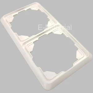 Jung 5582WW Rahmen 2-fach Alpinweiß Serie ST550 - Zweifachrahmen ST 550 - Bild 1 von 5