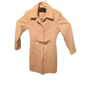 Moda International Victoria's Secret Womens Sz P0 Reg Pink Wool Coat - Picture 1 of 11