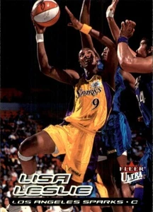 Ultra WNBA #3 2000 Lisa Leslie Salón de la fama Los Angeles Sparks USC Trojans - Imagen 1 de 2