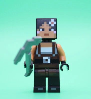 Lego Skin 2, Minifigura Femenina Tirantes Minecraft min035 853610 M Foto 1 de 4