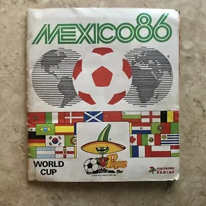 Album originale Panini 1986 Messico Mondiali *G+ senza punteggi *Leggi pls - Foto 1 di 12