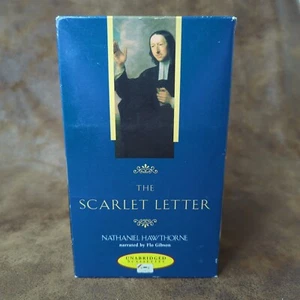 The Scarlet Letter By Nathaniel Hawthorne 5 Audiobook Cassettes Unabridged - Picture 1 of 5
