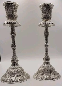candlestick holders Filigree - Picture 1 of 13